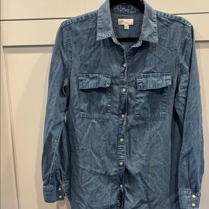 GAP Classic Blue Denim Shirt